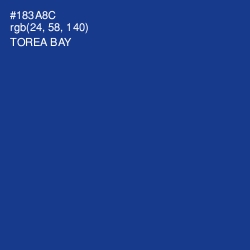 #183A8C - Torea Bay Color Image